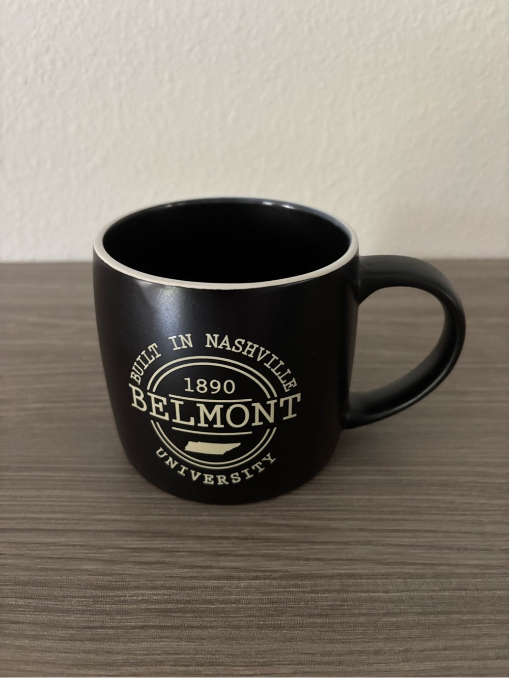 Belmont Black Coffee Mug